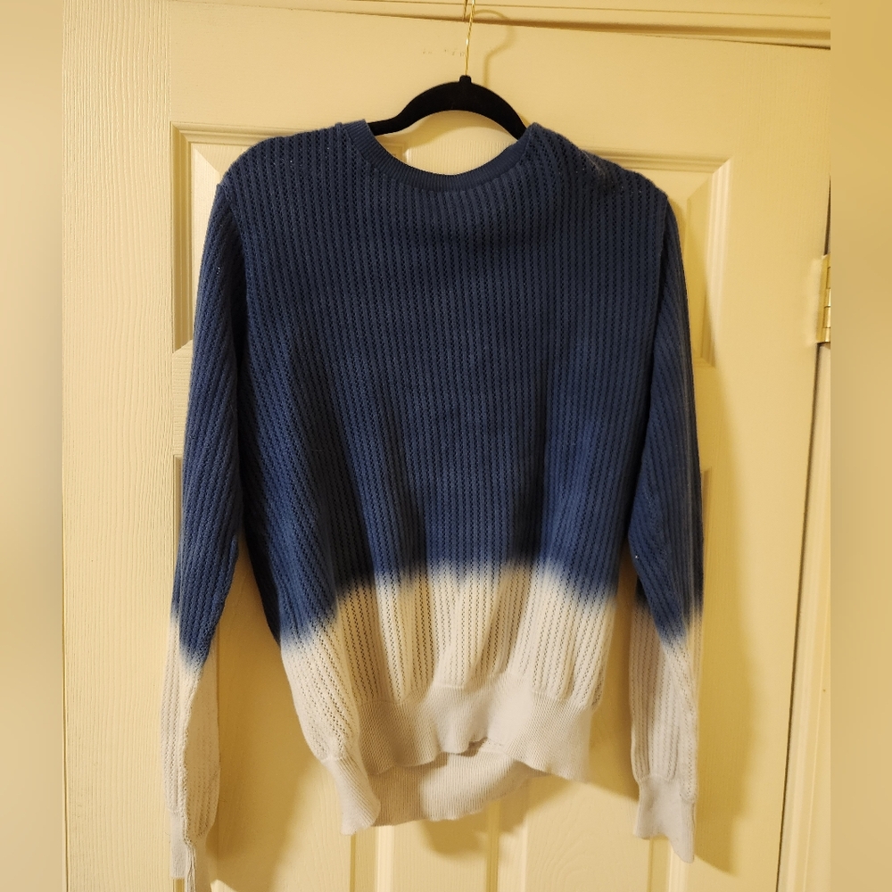 Mens Dip Dye Sweater Medium Truehitt/Urban Outfitters Medium